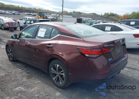 2020 Nissan Sentra Sv Xtronic Cvt z USA, uszkodzony, nr VIN 3N1AB8CV9LY275190